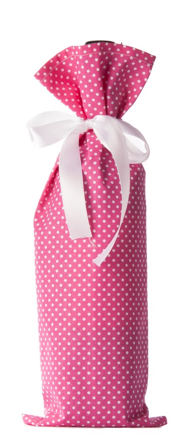 Pink textil csomagolás szalaggal