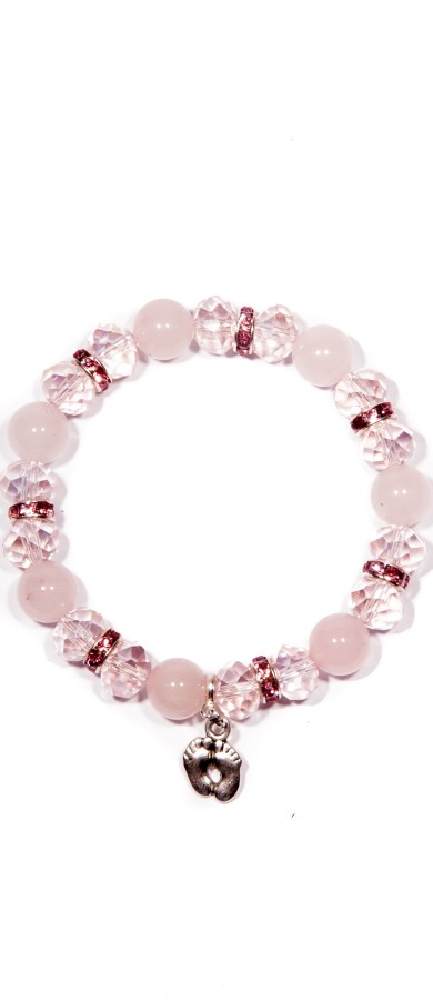 Csetvei Panna Rosé karkötő