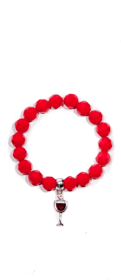 Holnap Ott a Bor piros karkötő