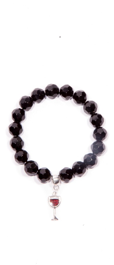 Holnap Ott a Bor fekete karkötő