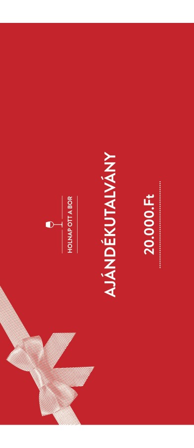 Ajándékutalvány 20 000 Ft