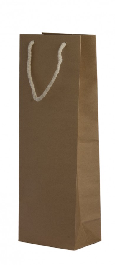 Natúr színű papír italtasak